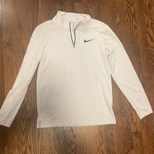 Nike Quarter-zip (White) - Size Small